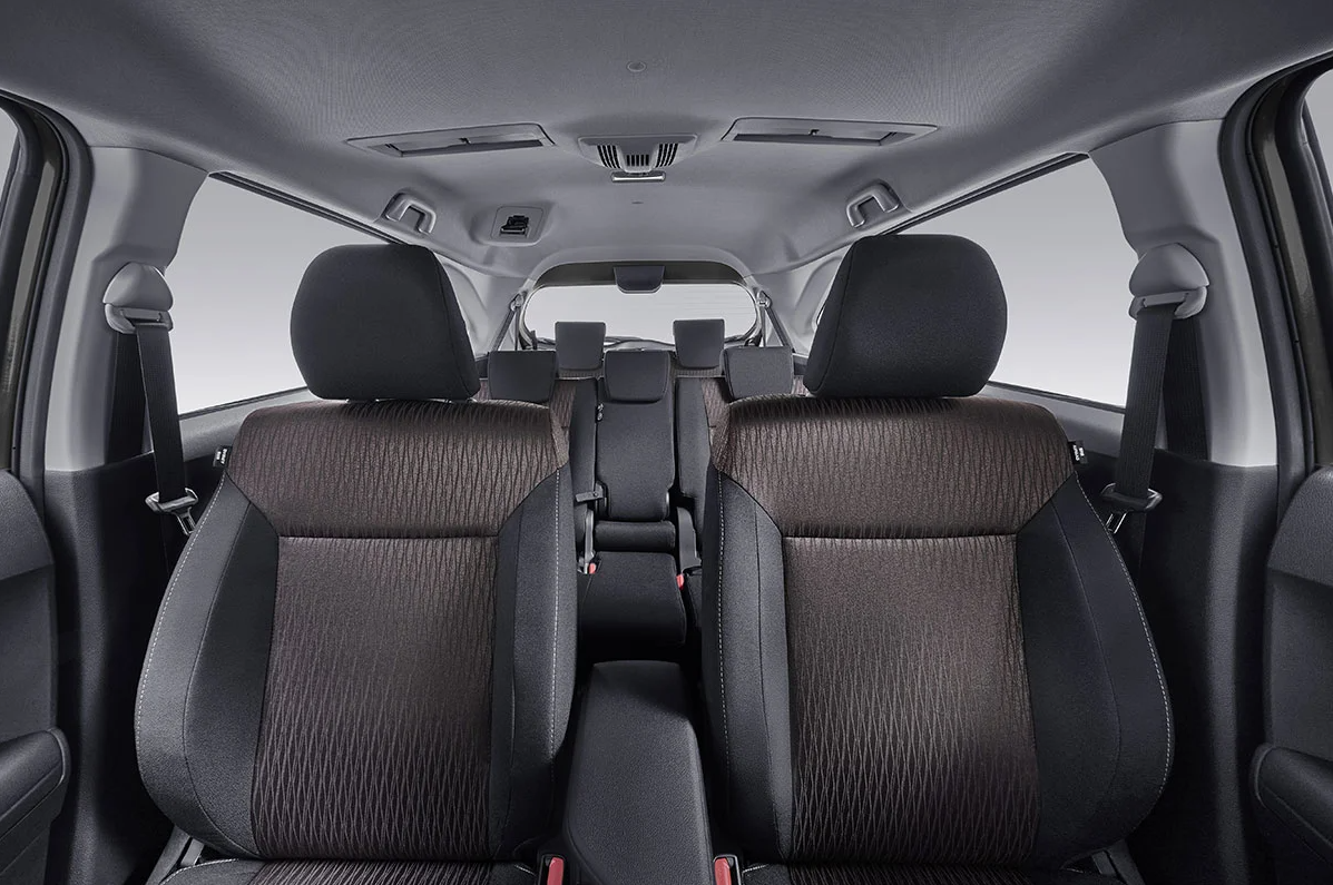 Interior de la minivan